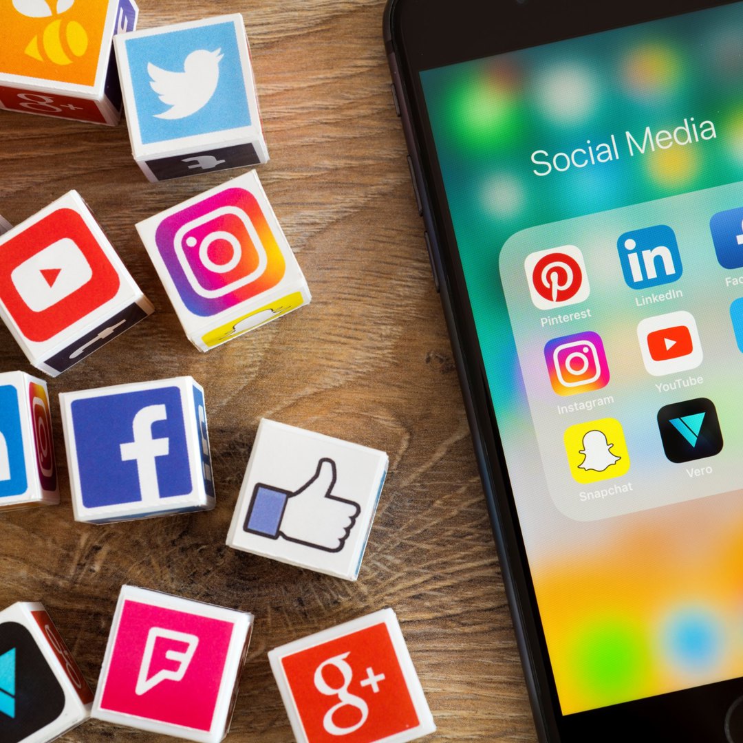 Banner Sociale Media Logos Apps